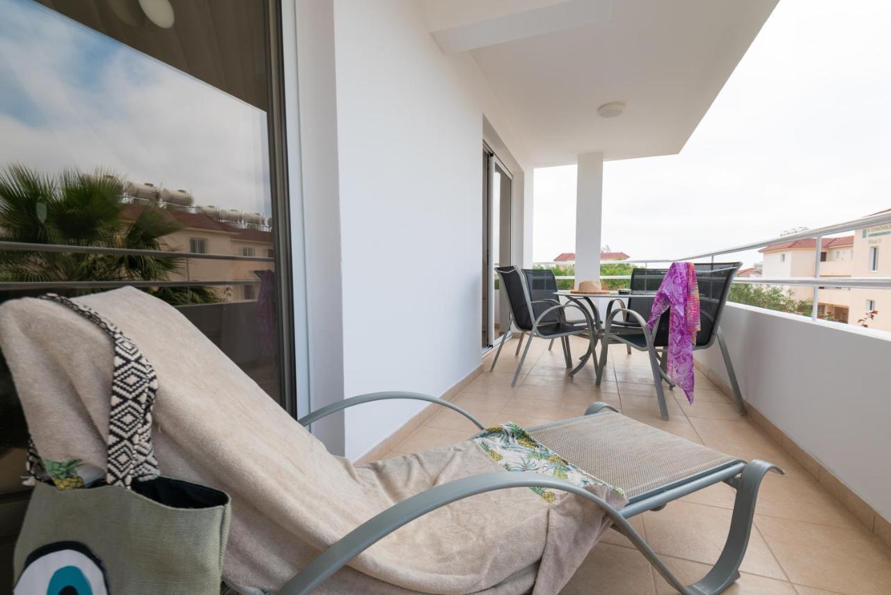 Narcissos 'Nissi Beach' Apartment A8 Agia Napa Buitenkant foto